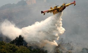 Diminuiscono gli incendi in Italia