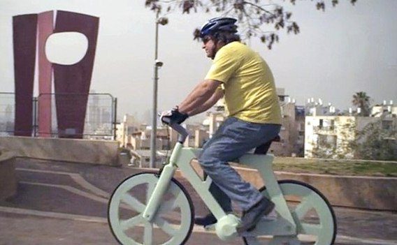 Nasce la bicicletta ecosostenibile in cartone riciclato