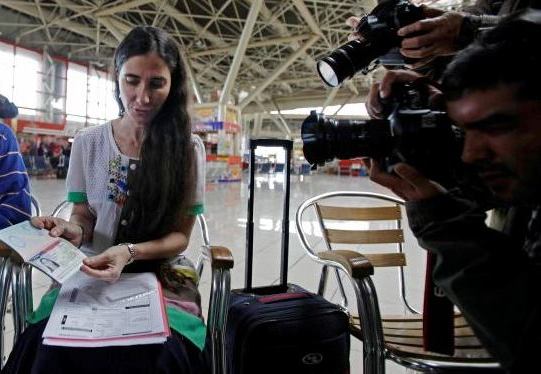 Cuba: la giornalista Yoani Sanchez ha potuto lasciare l'isola