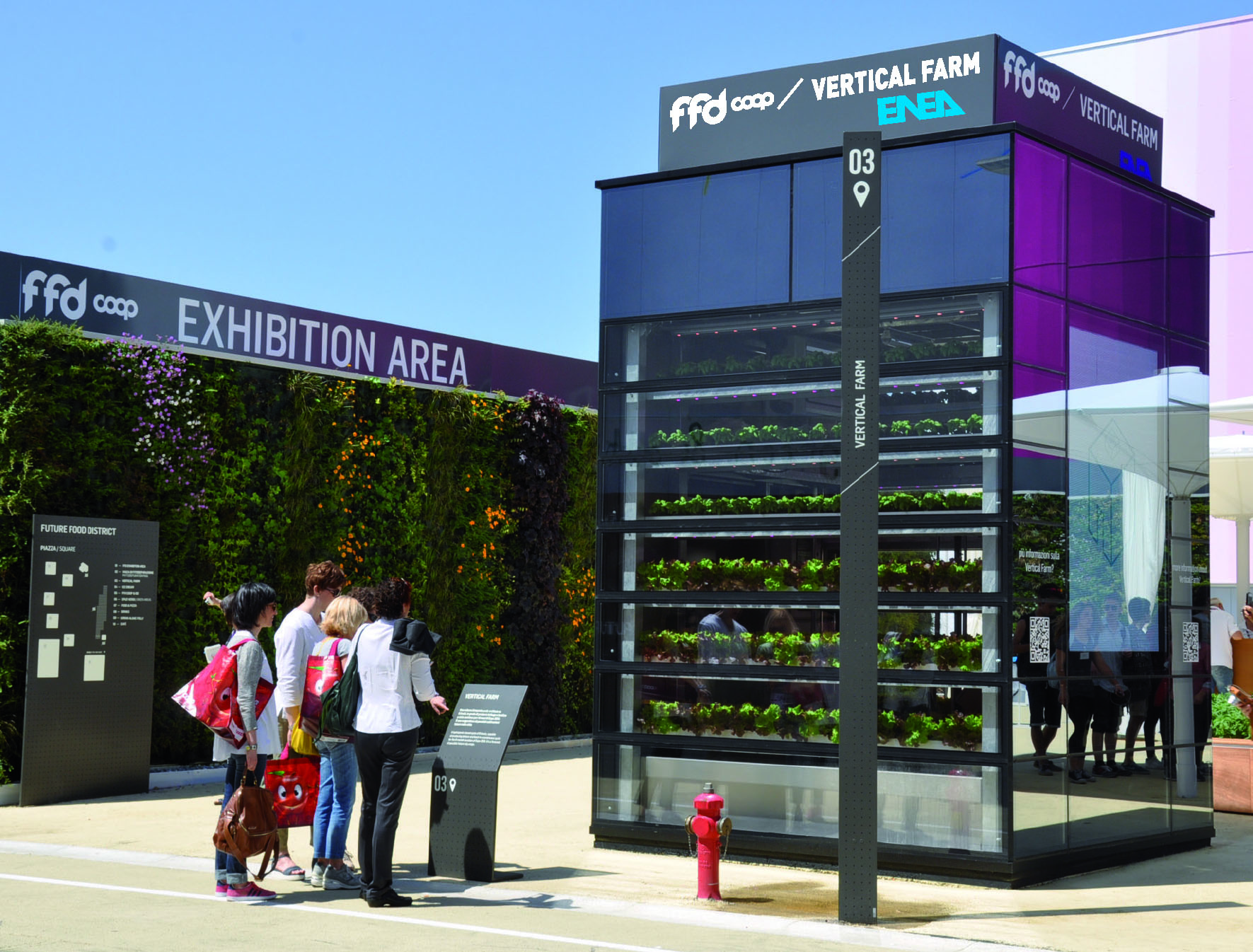 Expo: presentata dall’Enea la prima Vertical Farm italiana  