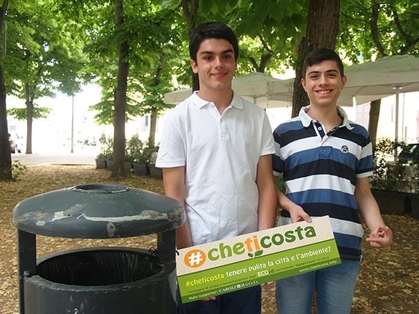 Studenti di Lecce pronti con la startup ambientalista #CheTiCosta