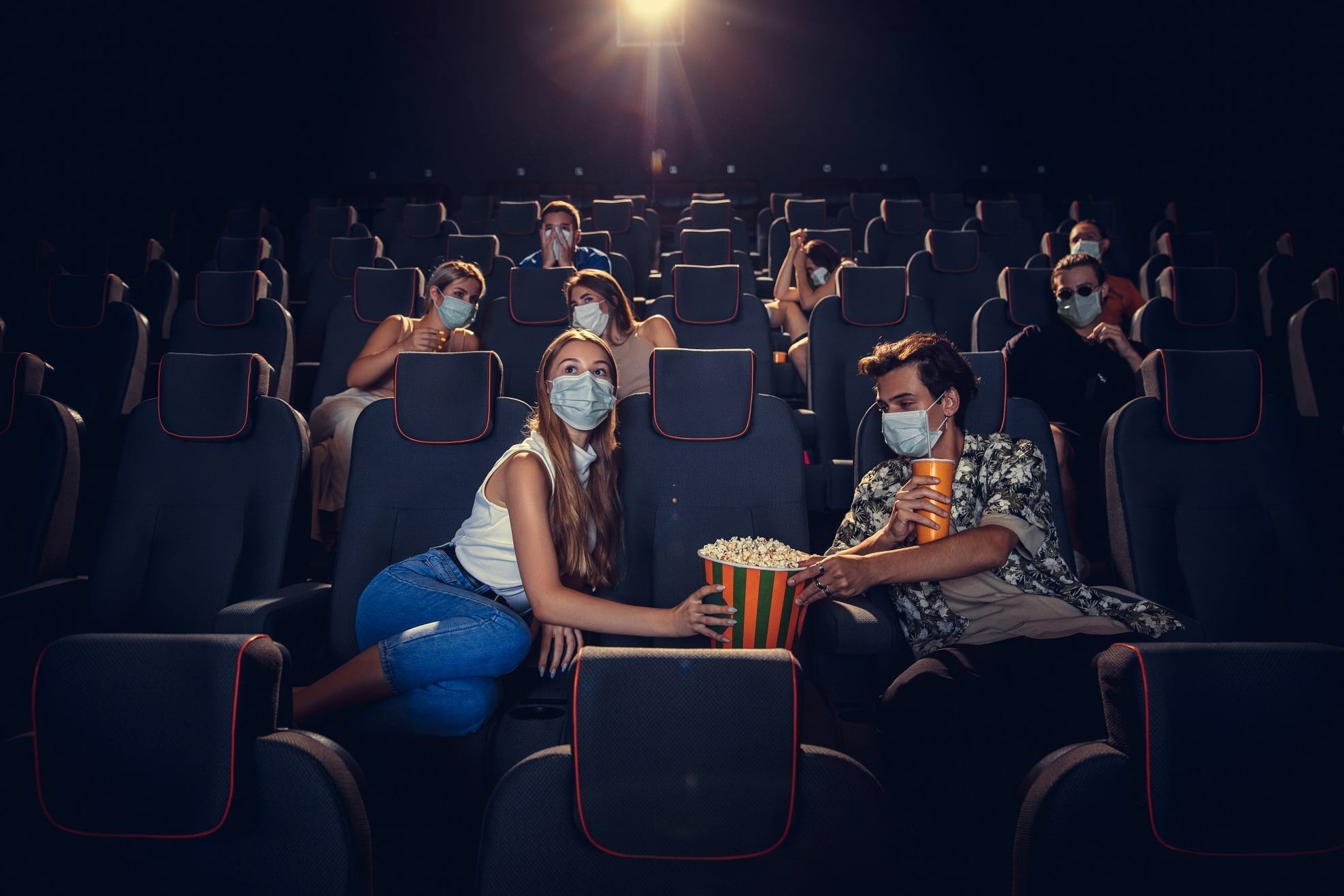 Covid-19: cinema e teatri sono tra i luoghi più sicuri