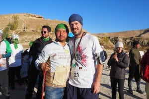 Flavio Ferrario Zumbini, Marathon af Afghanistan, persone, maratona 