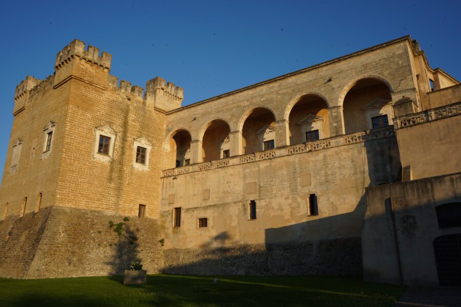 Castello normanno svevo di Mesagne in Puglia dove si terrà il G7